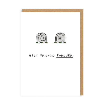 Carte de vœux Meilleurs amis pour toujours (4963)