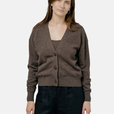 UIaanbaatar Cardigan Marron