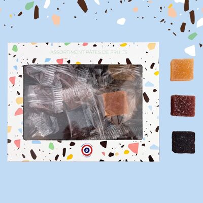 Scatola assortimento di gelatine di frutta fatte in casa | Collezione ECLATS | Cioccolato artigianale cioccolatoso