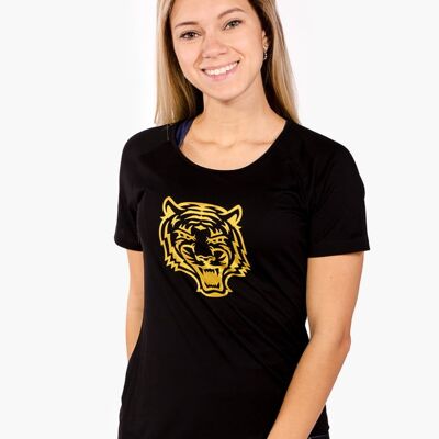 Training t-shirt golden tiger