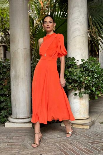 Robe midi asymétrique Lira pour invité 2