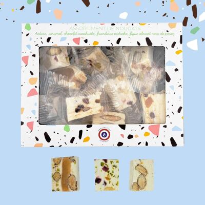 Caja surtida de turrones | Colección ECLATS | Chocolate artesanal chocodico