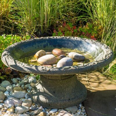 Coniston Bird Bath (Pebbles not included)