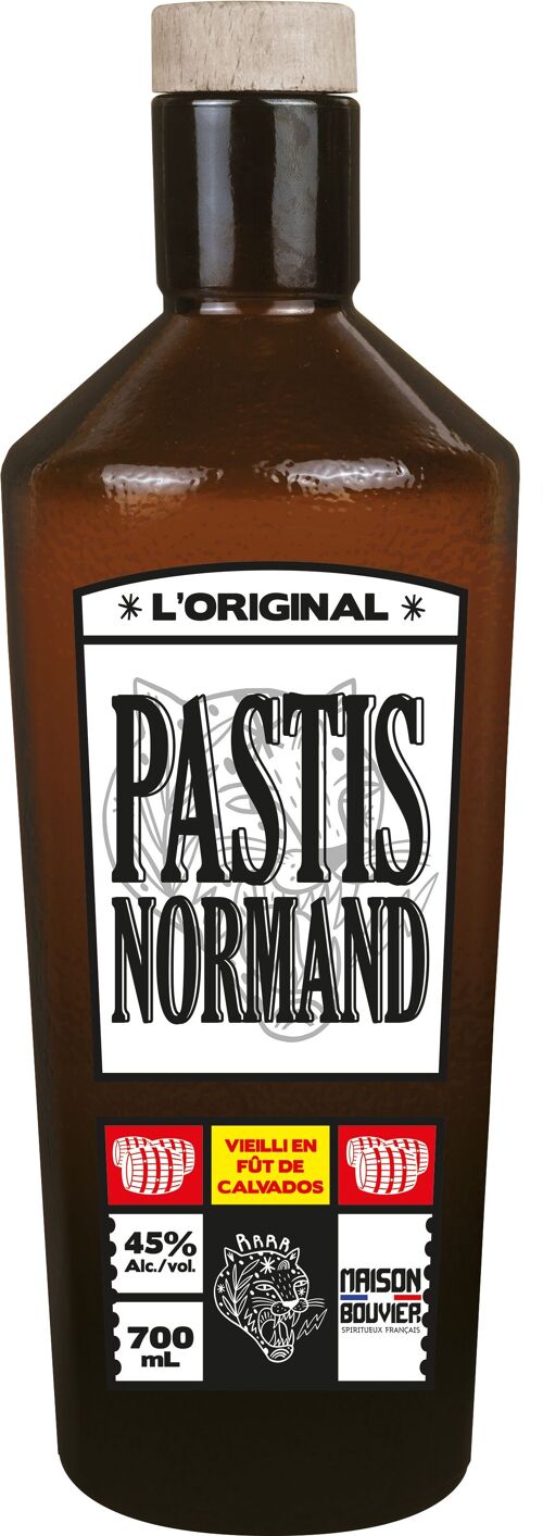 Pastis normand - Vieilli en fût de calvados - 70cl
