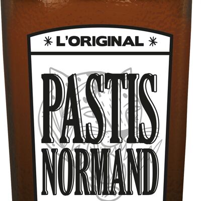 Pastis normand - Vieilli en fût de calvados - 70cl