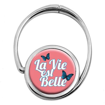 La Vie est Belle Foldable Bag Hanger