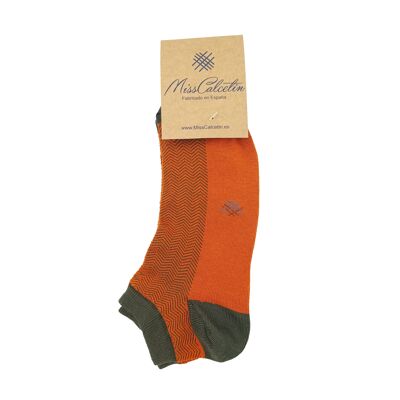 Miss Teja-Naja Herringbone Ankle Sock
