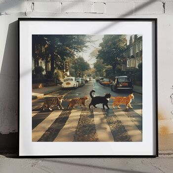 Abbey Road Los Gatos De Los Beatles 1