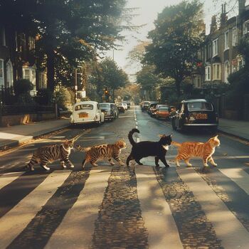 Abbey Road Los Gatos De Los Beatles 2