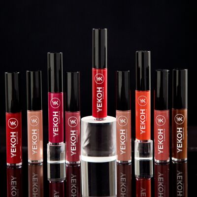 Matte liquid lipstick "Red" YK201