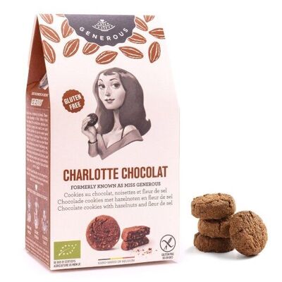 CHARLOTTE COOKIES CHOCOLATE COOKIES 100g - Box of 8 cases
