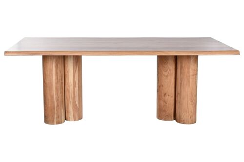 Mesa Comedor Acacia 200X100X76 Natural MB212656