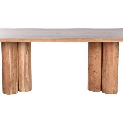 Mesa Comedor Acacia 200X100X76 Natural MB212656