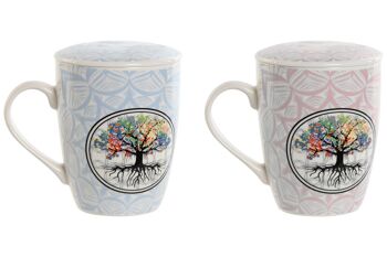 Tasse à infusions en porcelaine 8,3 x 6 x 10,5, 340 ml, boîte régulière PC213069 1