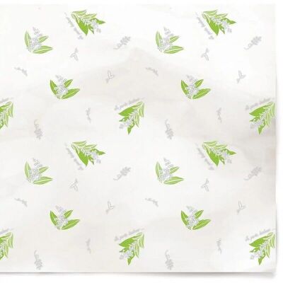 Papier polypropylène rame Muguet 40 cm - 250 feuilles