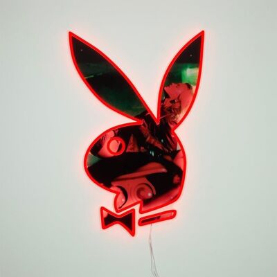 Playboy X Locomocean - Coche Playboy Bunny LED Montaje en pared Neón