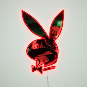 Playboy X Locomocean - Voiture Playboy Bunny LED Mural Néon 1