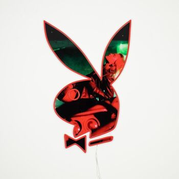 Playboy X Locomocean - Voiture Playboy Bunny LED Mural Néon 2