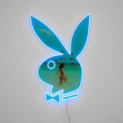 Playboy X Locomocean - Neon estivo montabile a parete del LED Playboy Bunny