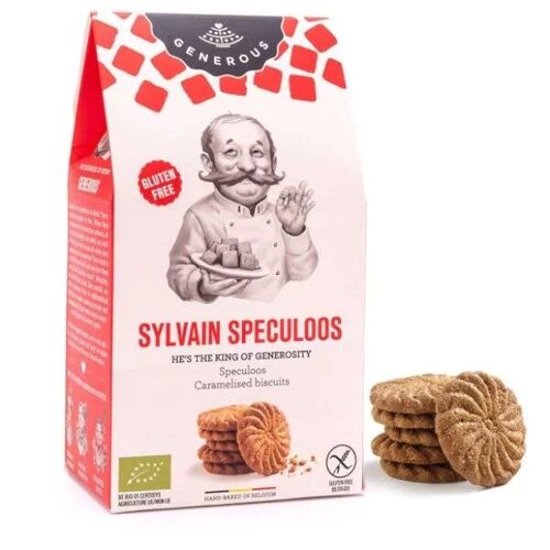 BISCUIT SYLVAIN SPÉCULOOS 100g - Carton de 8 étuis