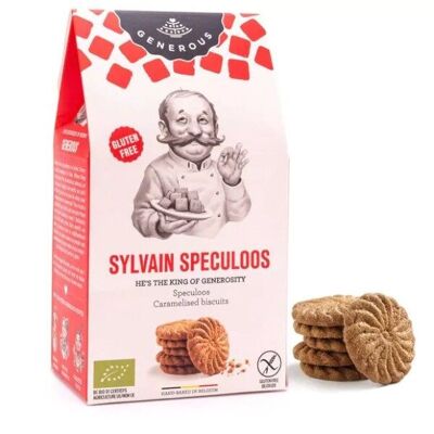 SYLVAIN SPÉCULOOS COOKIE 100g – Schachtel mit 8 Packungen