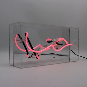 HUB' (Amour en arabe) Enseigne néon en verre 2