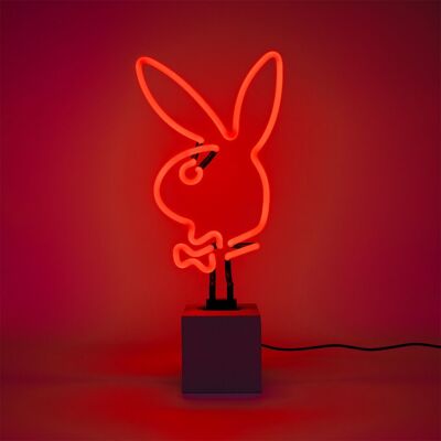 Playboy X Locomocean - Insegna al neon "Playboy Bunny" - Rossa