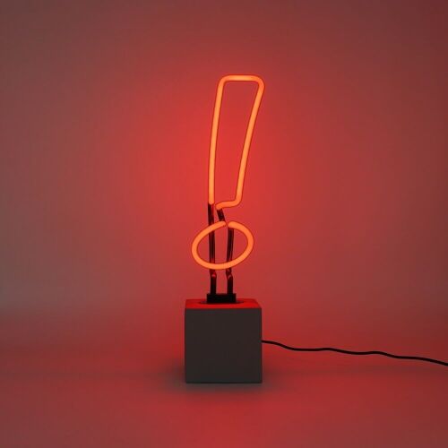 Neon 'Exclamation Mark' Sign