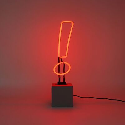 Neon 'Exclamation Mark' Sign