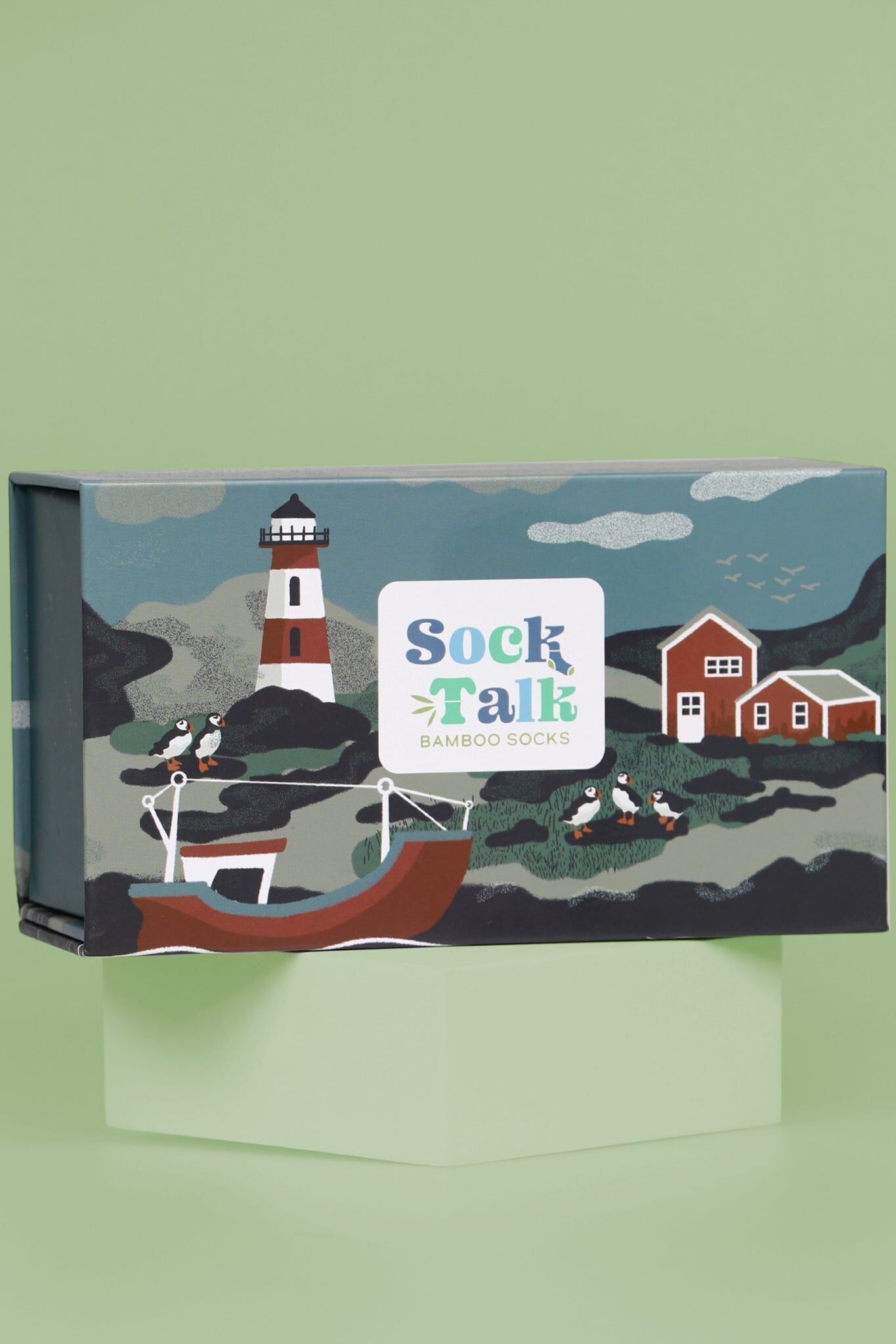 Herren-Geschenkbox „Küste und Sealife“.