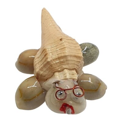 Handmade Miniature Creature from Sea Shells, 2-3cm, Assorted, Single