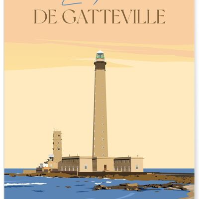 Poster zum Leuchtturm von Gatteville