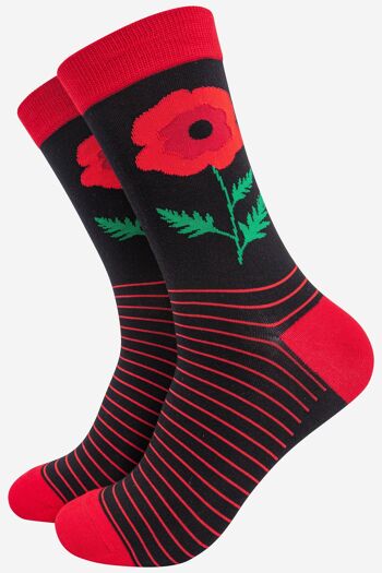 Chaussettes Poppy Bambou Homme 1