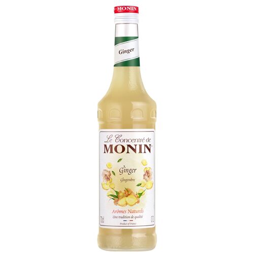 Concentré de Gingembre MONIN pour cocktail et limonade - Arômes naturels - 70 cl