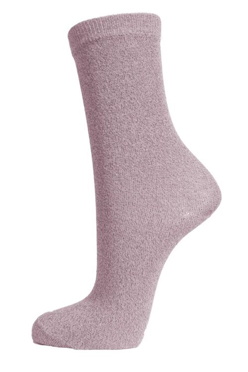 Womens Glitter Socks Gold Sparkly Ankle Socks Shimmer Pink