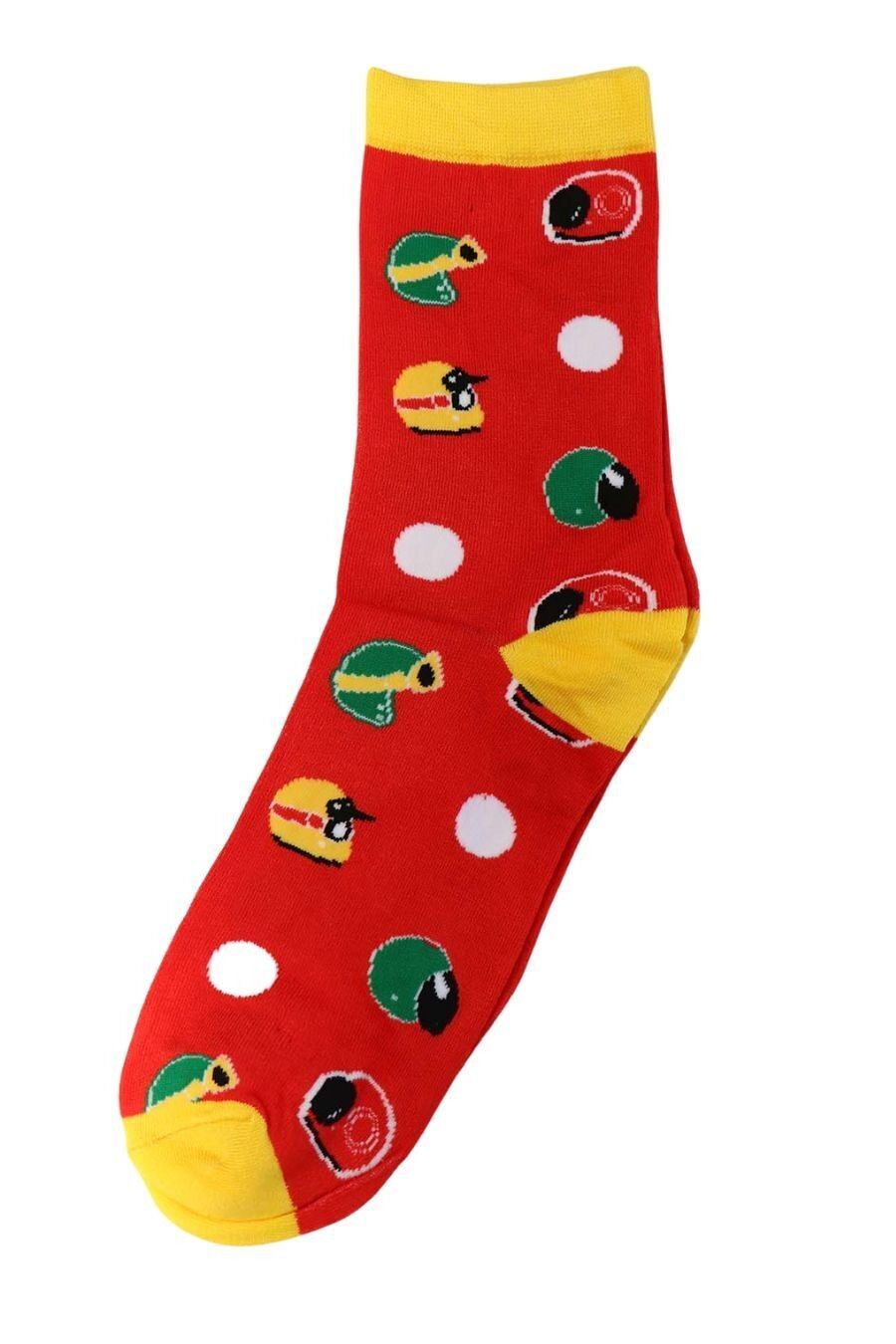 Bambussocken für Herren - Rot, Helme