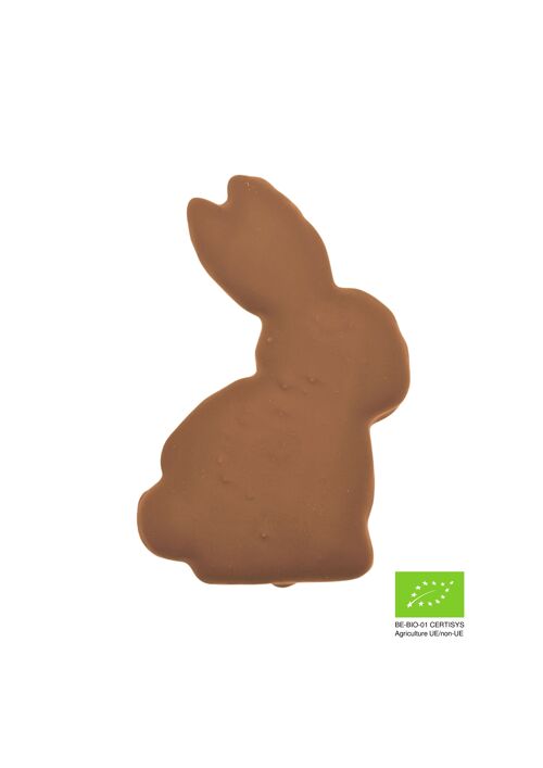 Pâques: Biscuit "les lapins à croquer" nature et chocolat  BIO/ORGANIC