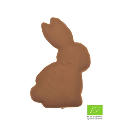 Pâques: Biscuit "les lapins à croquer" nature et chocolat  BIO/ORGANIC