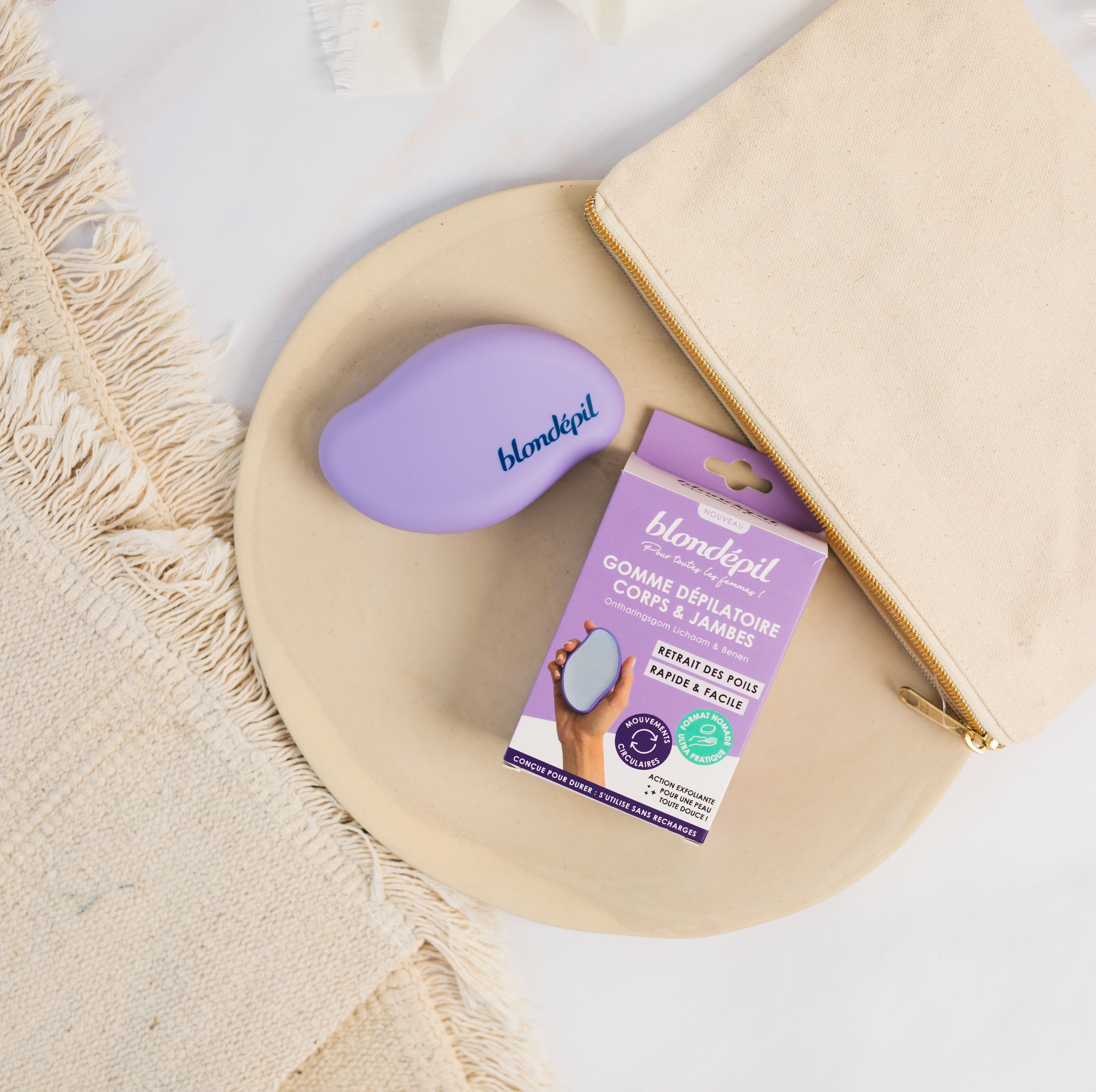 GOMME DÉPIL' - Gomma Depilatoria - Corpo e Gambe - BLONDÉPIL
