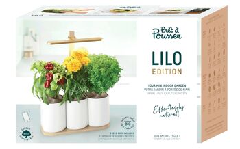 LILO EDITION, jardin d'intérieur avec lumière de croissance connectée pour plantes et aromates Prêt à Pousser 5