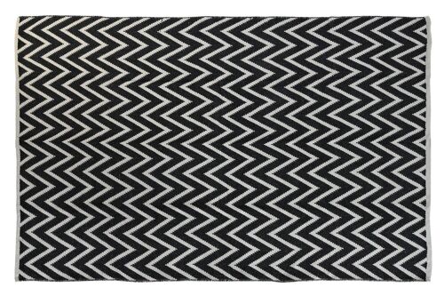 Alfombra Algodon 120X180X1 1300 Gsm Zigzag TX205267