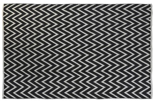 Alfombra Algodon 160X230X1 1300 Gsm Zigzag TX205268