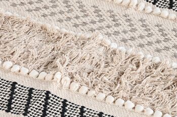 TAPIS COTON 230X160X1 1600 GR BEIGE TX204341 3