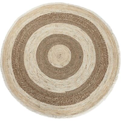 TAPPETO IN FIBRA 150X150X1 3700GSM NATURALE TX199176