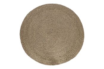 TAPIS FIBRE 168X168X1 168 835GSM NATUREL TX209693 1