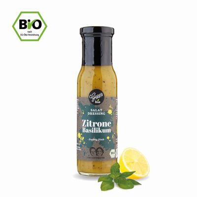 Vinaigrette Citron Basilic Bio Gepp's, 250 ml