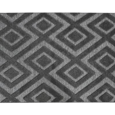 ALFOMBRA POLIESTER 250X200X0 350 GSM GRIS OSCURO TX210518