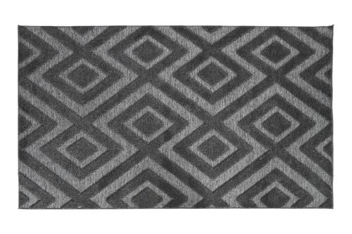 Alfombra Poliester 250X200X0 350 Gsm Gris Oscuro TX210518