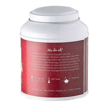 Cerise épicée - Mélange de thé aux fruits aromatisé - 100g - White Edition 2