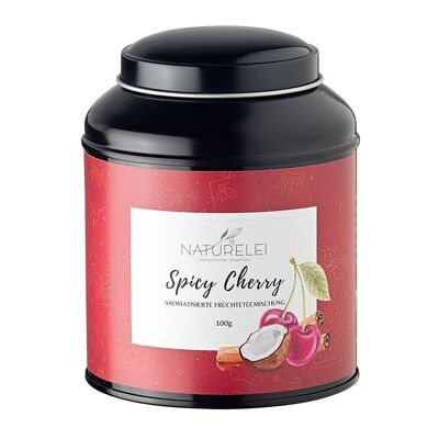 Spicy Cherry - flavored fruit tea blend - 100g - Black Edition